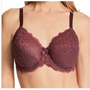 Chantelle | Rive Gauche Full Coverage Unlined Lace Bra Size 38H